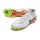 Chaussures Nike Phantom Luna 2 Elite FG Blanc Noir Orange