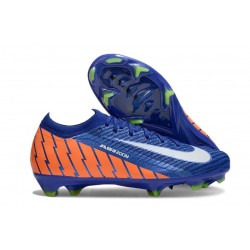 Nike Air Zoom Mercurial Vapor 16 Elite FG Bleu Orange Blanc