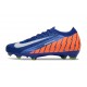 Nike Air Zoom Mercurial Vapor 16 Elite FG Bleu Orange Blanc