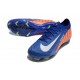 Nike Air Zoom Mercurial Vapor 16 Elite FG Bleu Orange Blanc