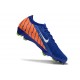 Nike Air Zoom Mercurial Vapor 16 Elite FG Bleu Orange Blanc