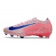 Nike Air Zoom Mercurial Vapor 16 Elite FG Rose Bleu