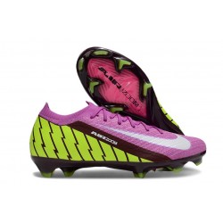 Nike Air Zoom Mercurial Vapor 16 Elite FG Violet Vert Blanc