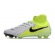 Chaussures Nike Phantom Luna 2 Elite FG Argent Métallique Noir Volt