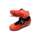Nouveaux 2016 Chaussures Cuir de Kangourou Nike Tiempo Legend VI FG ACC Rouge Argent