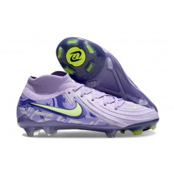 Chaussures Nike Phantom Luna 2 Elite FG Violet Agate Volt Très Pâle