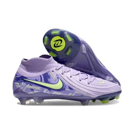 Chaussures Nike Phantom Luna 2 Elite FG Violet Agate Volt Très Pâle