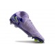 Chaussures Nike Phantom Luna 2 Elite FG Violet Agate Volt Très Pâle