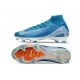 Chaussure Nike Mercurial Superfly X Elite FG Bleu Blanc