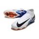 Chaussure Nike Mercurial Superfly X Elite FG Blanc Bleu Noir