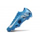 Chaussure Nike Mercurial Vapor XVI Elite FG Bleu Blanc