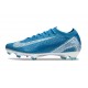 Chaussure Nike Mercurial Vapor XVI Elite FG Bleu Blanc Orange