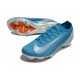 Chaussure Nike Mercurial Vapor XVI Elite FG Bleu Blanc Orange