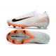 Chaussure Nike Mercurial Vapor XVI Elite FG Blanc Noir Orange