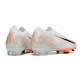 Chaussure Nike Mercurial Vapor XVI Elite FG Blanc Noir Orange
