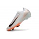 Chaussure Nike Mercurial Vapor XVI Elite FG Blanc Noir Orange