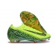 Chaussure Nike Mercurial Vapor XVI Elite FG Vert Noir