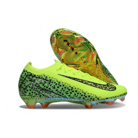 Chaussure Nike Mercurial Vapor XVI Elite FG Vert Noir