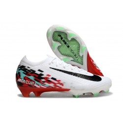 Chaussure Nike Mercurial Vapor XVI Elite FG Blanc Rouge Noir