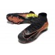 Chaussure Nike Mercurial Superfly X Elite FG Noir Orange Jaune