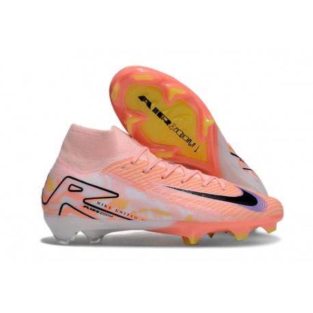 Chaussure Nike Mercurial Superfly X Elite FG Orange Noir