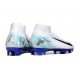 Chaussure Nike Mercurial Superfly X Elite FG Blanc Bleu Noir