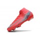 Chaussure Nike Mercurial Superfly X Elite FG Rouge Rose