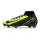 Chaussure Nike Mercurial Superfly X Elite FG Noir Volt