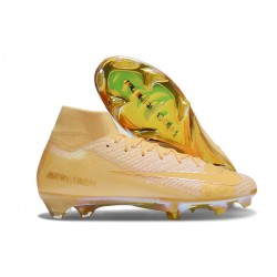 Chaussure Nike Mercurial Superfly X Elite FG Jaune Or