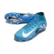 Nike Zoom Mercurial Superfly10 Elite FG Bleu Blanc