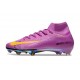 Nike Zoom Mercurial Superfly10 Elite FG Violet Jaune