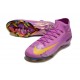 Nike Zoom Mercurial Superfly10 Elite FG Violet Jaune