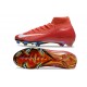 Nike Zoom Mercurial Superfly 10 Elite FG Rouge Blanc