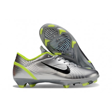 Chaussure Nike Mercurial Vapor XVI Elite FG Argent Noir Volt