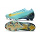 Chaussure Nike Mercurial Vapor XVI Elite FG Bleu Or