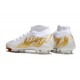 Chaussures Nike Phantom Luna 2 Elite FG Blanc Or