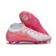 Chaussures Nike Phantom Luna 2 Elite FG Rose Blanc