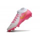 Chaussures Nike Phantom Luna 2 Elite FG Rose Blanc