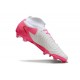 Chaussures Nike Phantom Luna 2 Elite FG Rose Blanc