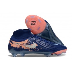 Nike Phantom Luna 2 Elite FG Erling Haaland Bleu Argent Orange