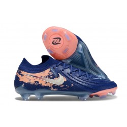 Nike Phantom Luna 2 Elite Low FG X Haaland Bleu Vide Chrome