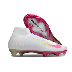 Nike Zoom Mercurial Superfly10 Elite FG Blanc Rose