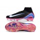 Nike Zoom Mercurial Superfly10 Elite FG Noir Blanc Bleu Rose