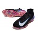 Nike Zoom Mercurial Superfly10 Elite FG Noir Blanc Bleu Rose