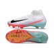 Nike Zoom Mercurial Superfly10 Elite FG Blanc Noir Orange