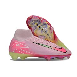 Nike Zoom Mercurial Superfly10 Elite FG Rose Jaune