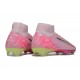 Nike Zoom Mercurial Superfly10 Elite FG Rose Jaune