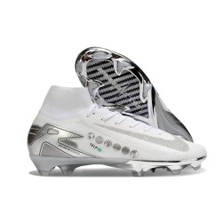 Nike Zoom Mercurial Superfly10 Elite FG Blanc Argent