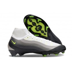 Nike Zoom Mercurial Superfly10 Elite FG X AM95 SE Noir Jaune Néon Anthracite Graphite Cl