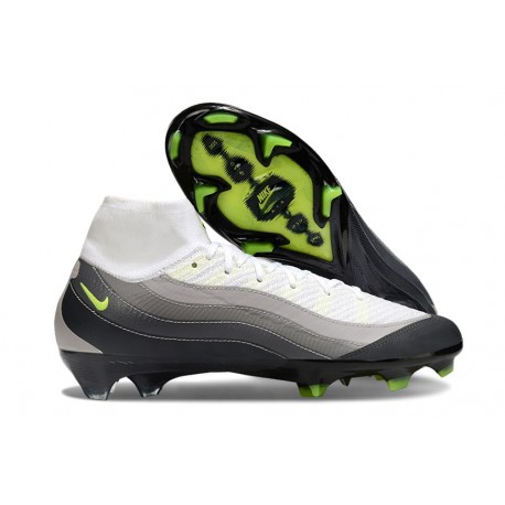 Nike Zoom Mercurial Superfly10 Elite FG X AM95 SE Noir Jaune Néon Anthracite Graphite Cl